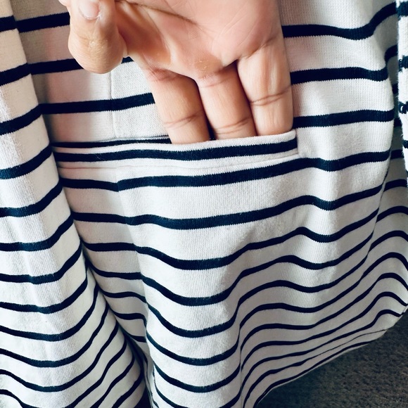 Striped Cotton Blazer - Picture 4 of 5